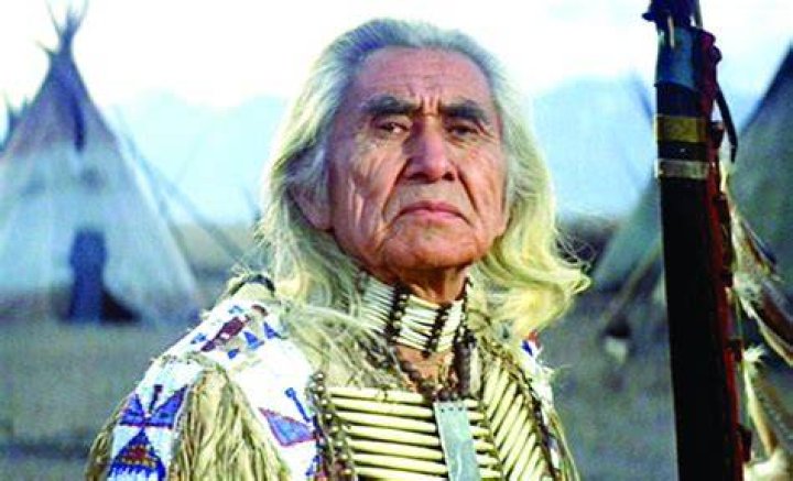 Chief Dan as Old Lodge Skins, "Little Big Man" movie (1970